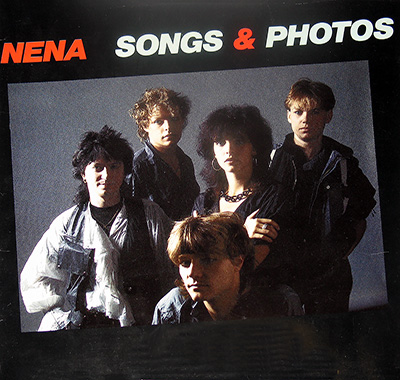 NENA - Songs and Photos  album front cover vinyl record